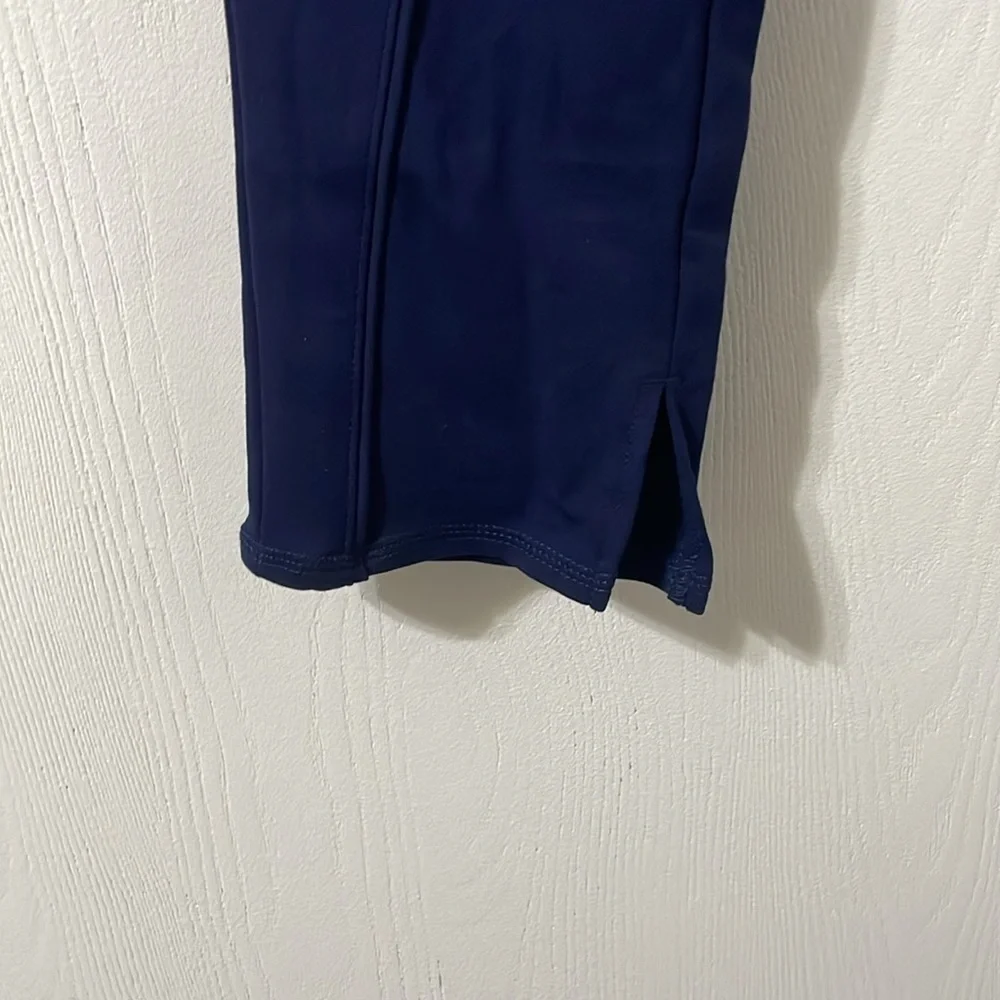 Jaanuu NWT Scrub Navy Legging Pants Size Small Tall - Picture 10 of 13